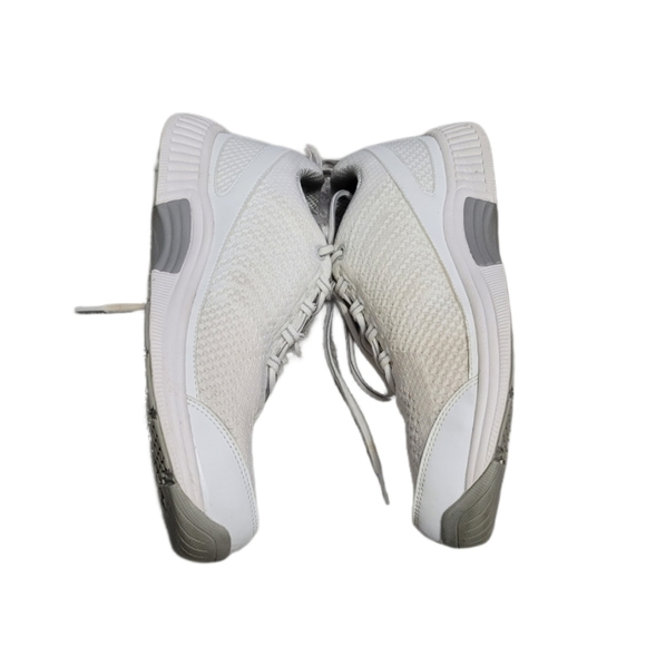 OrthoFeet Women's 8.5 D Wide White Coral Athletic Walking Shoes - Picture 8 of 16